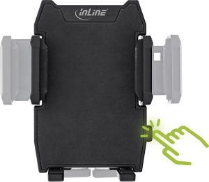 InLine InLine® Smartphone Windshield Car holder with suction cup or for ventilation grille, ONE CLICK EASY II, universal 2