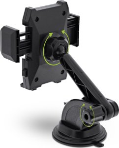 InLine InLine® Smartphone Windshield Car holder with suction cup or for ventilation grille, ONE CLICK EASY II, universal 3