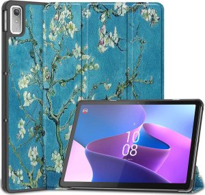 Etui na tablet Etui Do Lenovo Tab P11 2Gen 11.5 Tb350Fu Tb350Xu Alogy Book Cover Case Obudowa Ochronne Kwitnący Migdałowiec 1