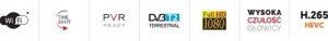 Tuner TV OEM Tuner DVBT2 LXDVB505 H.265 HDMI, EURO, USB programowalny pilot 4