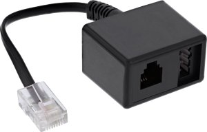 InLine InLine® TAE adaptor cable RJ45 male to TAE-N & RJ11 female 1