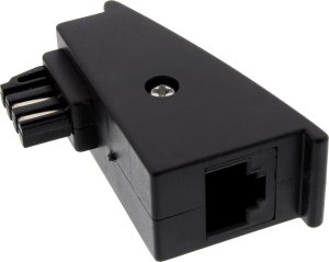 InLine InLine® TAE-F Adapter, TAE-F plug to RJ45 socket, 8P2C for Fritzbox 1