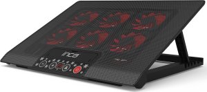 Podstawka chłodząca Inca INCA Notebook Kühler INC-601GMS  Bedienfeld, 7-17", 6 Lüfter retail 5