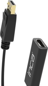Adapter AV Inca INCA Adapter IDTH-07 DisplayPort > HDMI, 4K, 0.2m retail 4