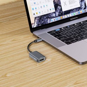 Adapter USB Tech-Protect USB-C - HDMI Srebrny  (9490713934746) 5