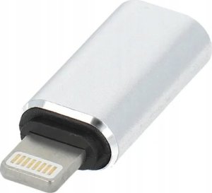 Adapter USB OEM USB-C - Lightning Srebrny 2