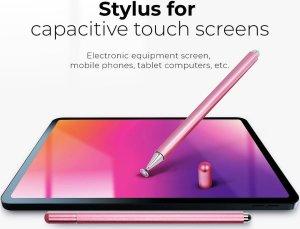 Rysik OEM Rysik do ekranów dotykowych pojemnościowy różowy 2