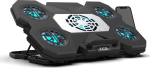 Podstawka chłodząca Inca INCA Notebook Kühler INC-614GMS  Gaming, 9-17", 5 Lüfter 2