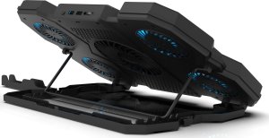Podstawka chłodząca Inca INCA Notebook Kühler INC-614GMS  Gaming, 9-17", 5 Lüfter 3