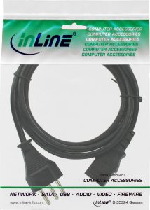 Kabel zasilający InLine InLine® Power cable Switzerland, black, 5m 2