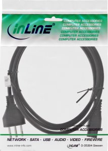 Kabel zasilający InLine InLine® Notebook power cable, Italy plug to NB plug, 2.0m 2