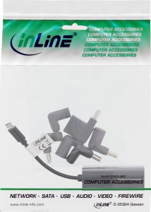 Kabel zasilający InLine InLine® Notebook power supply unit for USB Type-C 7-in-1 charging set 4