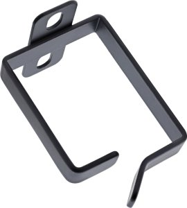 Organizer InLine InLine® Cable bracket, metal, 40x50mm black 3