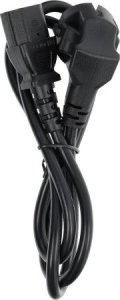 Kabel zasilający OEM Kabel zasilający do komputera PC / drukarka / monitor 230V 16A 1 m czarny 1