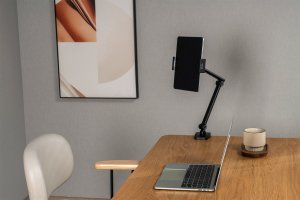 Stojak InLine InLine® Tablet holder with table clamp, up to 12.9", black 8