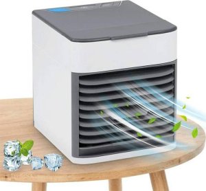 Wentylator USB Aptel Przenośny KLIMATOR USB z funkcją nawilżania 7W 16x16cm biało-szary DA182 7