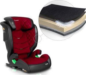 Fotelik samochodowy Nukido Fotelik samochodowy Nukido Louis czarno-czerwony 15-36 kg ISOFIX 12
