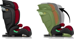 Fotelik samochodowy Nukido Fotelik samochodowy Nukido Louis czarno-czerwony 15-36 kg ISOFIX 13