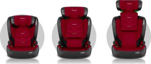 Fotelik samochodowy Nukido Fotelik samochodowy Nukido Louis czarno-czerwony 15-36 kg ISOFIX 14