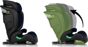 Fotelik samochodowy Nukido Fotelik samochodowy Nukido Louis czarno-granatowy 15-36 kg ISOFIX 13