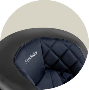 Fotelik samochodowy Nukido Fotelik samochodowy Nukido Louis czarno-granatowy 15-36 kg ISOFIX 10