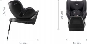 Fotelik samochodowy Britax Römer BRITAX RÖMER automobilinė kėdutė DUALFIX M PLUS , space juodas, 2000036888 3