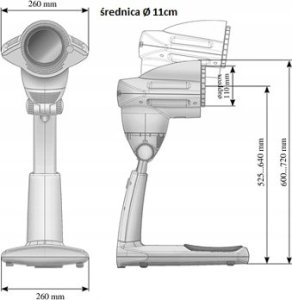 Bioptron Zestaw Koloroterapii do Lampy MedAll Zepter 5
