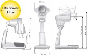 Bioptron Zestaw Koloroterapii do Lampy MedAll Zepter 6