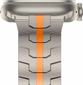 Tech-Protect Pasek Tech-Protect Stainless Line Apple Watch 4/5/6/7/8/9/SE/Ultra 1/2 42/44/45/49mm titanium/orange 7