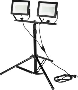 Naświetlacz Reflektor podwójny 2x100W SMD LED 2 x 8500lm na statywie 1.8m 3