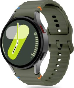 Tech-Protect TECH-PROTECT SILICONE SPORT SAMSUNG GALAXY WATCH 4 / 5 / 5 PRO / 6 / 7 / FE ARMY GREEN 1