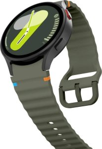 Tech-Protect TECH-PROTECT SILICONE SPORT SAMSUNG GALAXY WATCH 4 / 5 / 5 PRO / 6 / 7 / FE ARMY GREEN 3