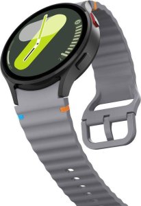 Tech-Protect TECH-PROTECT SILICONE SPORT SAMSUNG GALAXY WATCH 4 / 5 / 5 PRO / 6 / 7 / FE CRAYON GREY 3