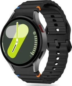 Tech-Protect TECH-PROTECT SILICONE SPORT SAMSUNG GALAXY WATCH 4 / 5 / 5 PRO / 6 / 7 / FE BLACK 1