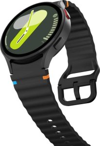 Tech-Protect TECH-PROTECT SILICONE SPORT SAMSUNG GALAXY WATCH 4 / 5 / 5 PRO / 6 / 7 / FE BLACK 3