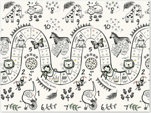 Nukido Mata piankowa składana 200 x 150 x 1 cm Nukido NK-341 6