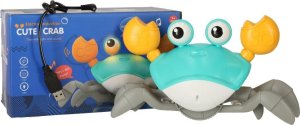 Krab pełzający interaktywny z dźwiękiem zielony 12
