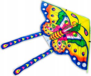 Latawiec duży 90cm motyl różowy 3