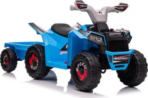 Lean Cars Quad Na Akumulator XMX630T Niebieski Z Przyczepą 1