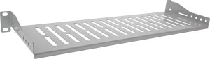 InLine InLine® 19" shelf, 150mm, 10kg, 1U, RAL 7035 grey 2