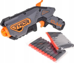 1DEA.me Manulany Pistolet Blaze Storm dla dzieci 8+ Szary + 20 Bezpiecznych Pocisków + Mechanizm Sprężynowy 3