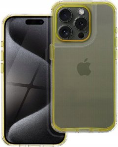 OEM Futerał MATRIX CLEAR do IPHONE 12 żółty 1