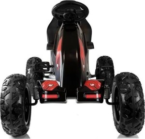 1life Gokart na Pedały B012 Pompowane Koła Czarny 2