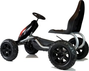 1life Gokart na Pedały B012 Pompowane Koła Czarny 3