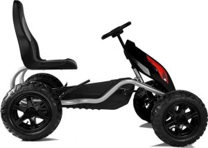 1life Gokart na Pedały B012 Pompowane Koła Czarny 5