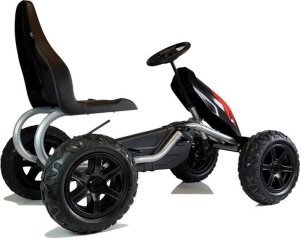1life Gokart na Pedały B012 Pompowane Koła Czarny 6