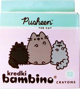 MAJEWSKI Kredki bambino 12 kolorów Pusheen p10 2