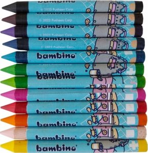 MAJEWSKI Kredki bambino 12 kolorów Pusheen p10 4