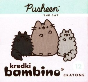 MAJEWSKI Kredki bambino 12 kolorów Pusheen p10 6