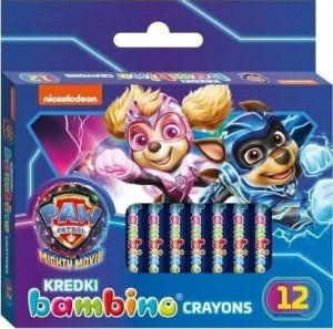 MAJEWSKI Kredki Bambino 12 kolorów Psi Patrol PAW PATROL 2